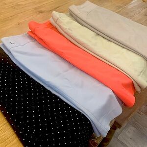 5 Women's skirts sz 18 lot Liz Claiborne and Worthington Pencil knee/calf length